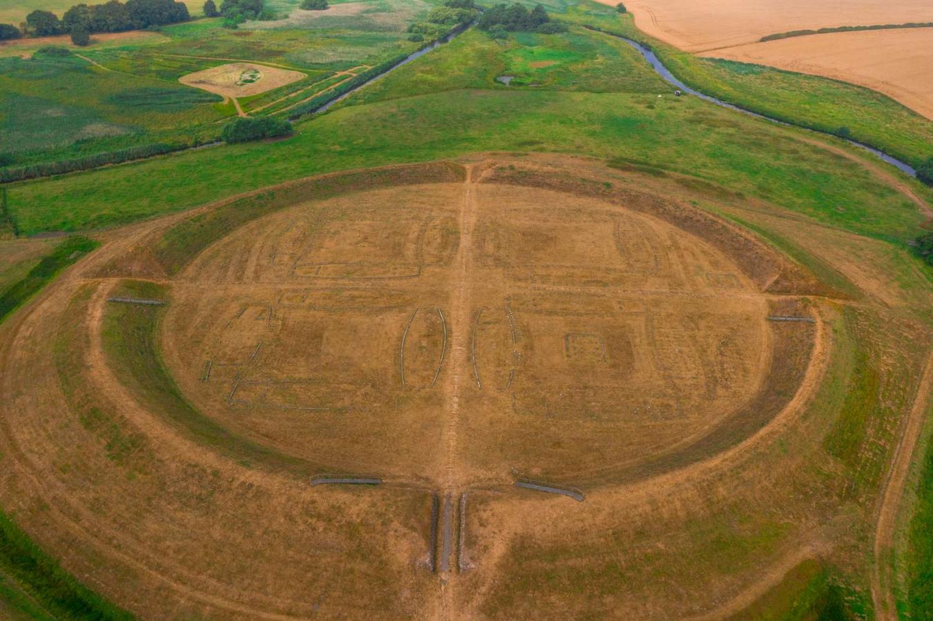 Trelleborg Reconstructed Viking Ring Fortress VisitDenmark trelleborg-reconstructed-viking-ring-fortress-visitdenmark
